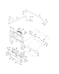 AS-MOTOR Adapter und Bedienelemente für Schneeräumschild für AS Sherpa