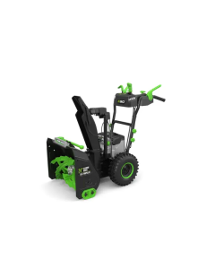 EGO SNT2400E 61 cm zweistufiges Schneefräsen Kit inklusive 2x 7,5Ah Akku & 2x Schnellladegerät